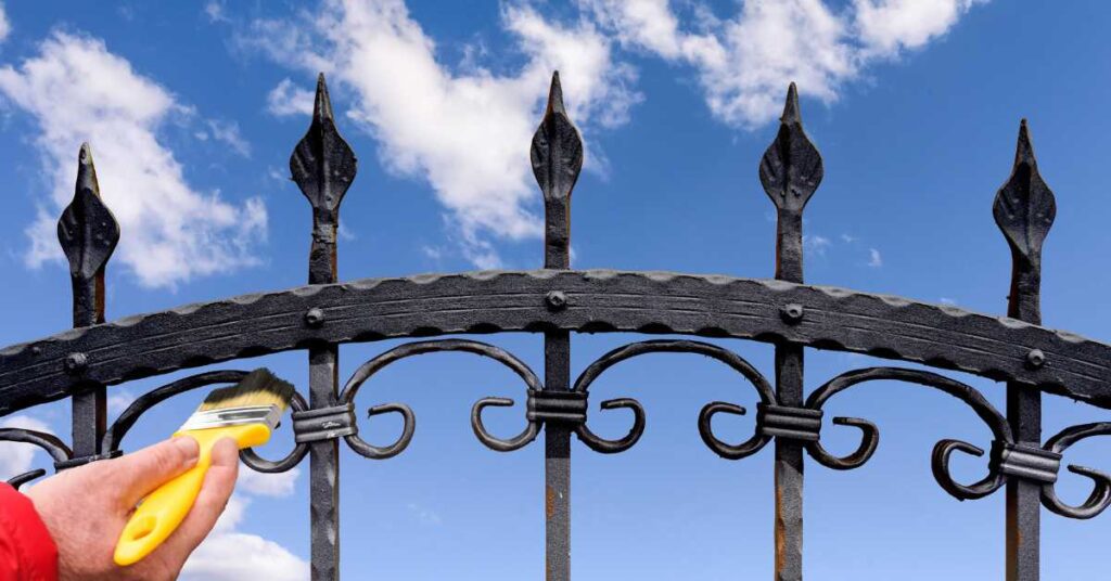 Cat Pagar Besi Anti Karat Tosadah